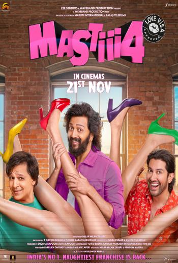 Mastiii 4 (Hindi w EST) - in theatres 11/21/2025
